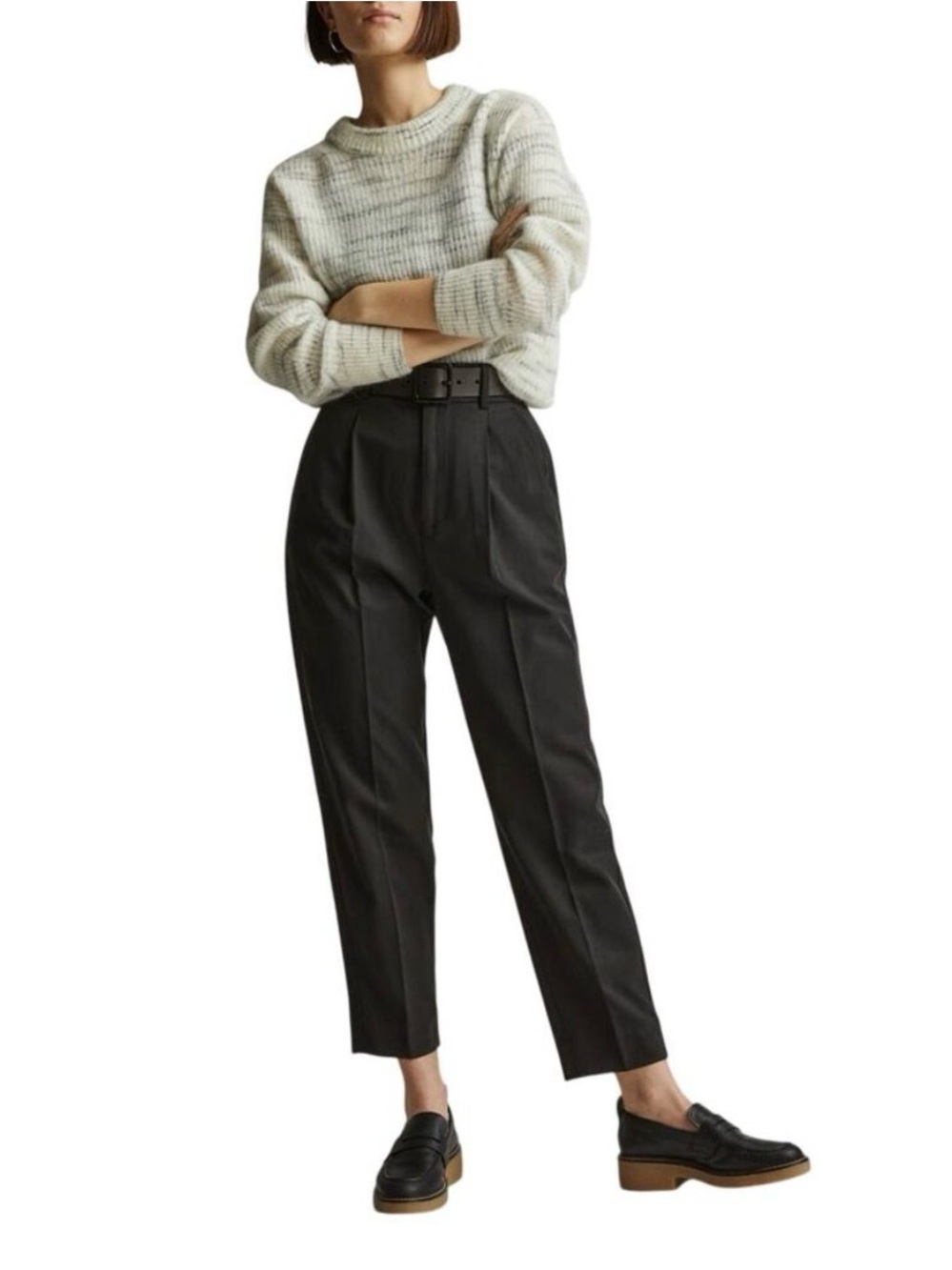 Vintage Everlane! Women's Trousers in Black